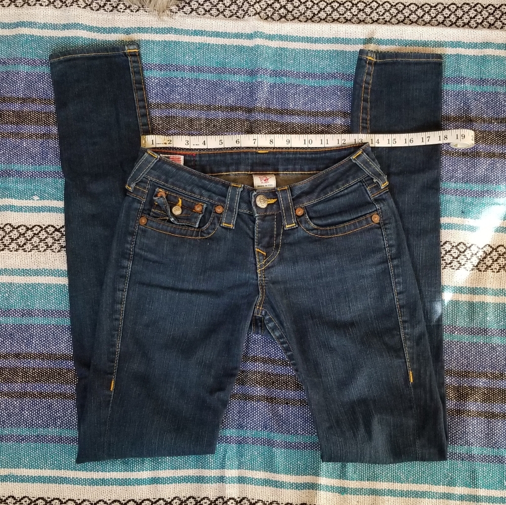 True Religion low rise jeans